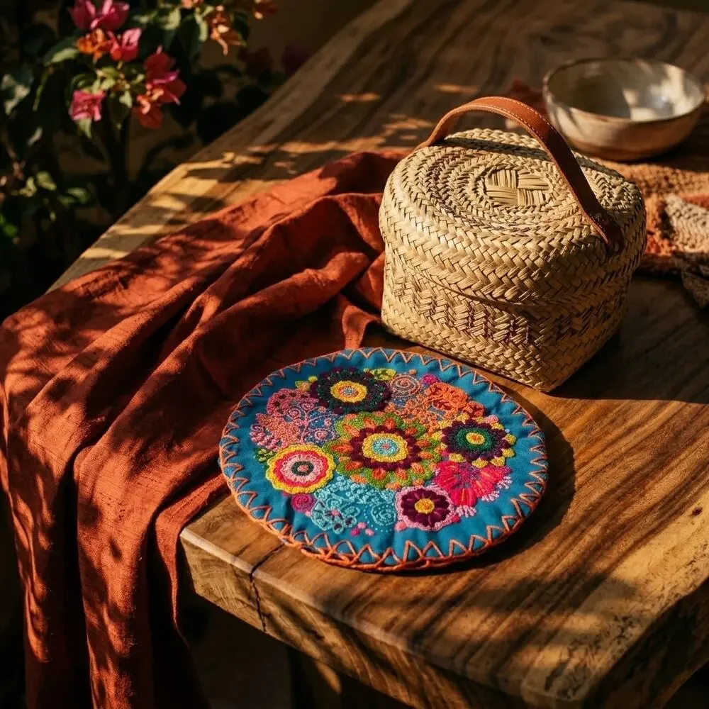 mexicotodocorazon hand embroidered